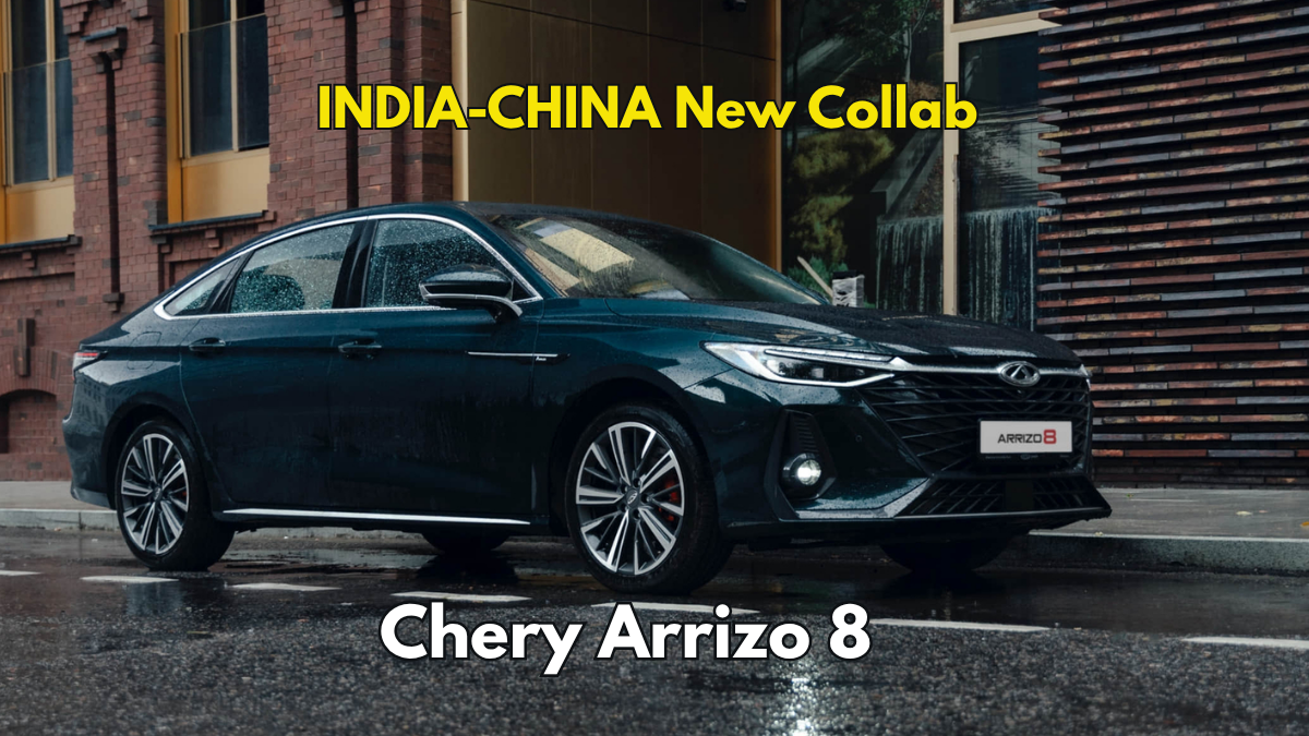 Chery Arrizo 8 Patented In India